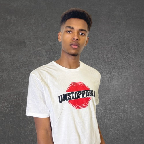 UNSTOPPABLE White Tee